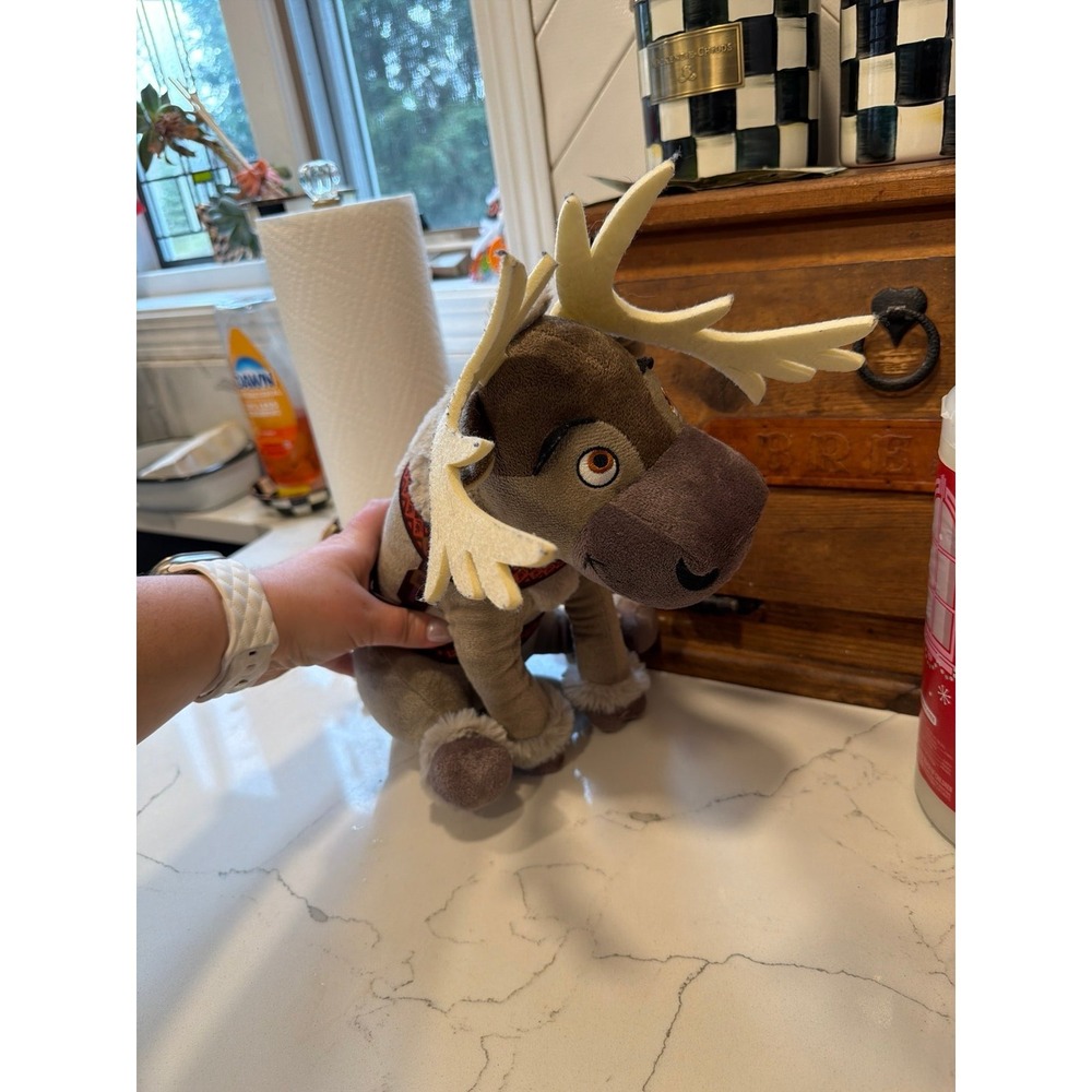 Frozen Reindeer Sven Plush Disney Doll 16" Stuffed Deer Animal